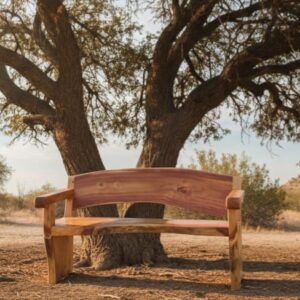 Banca Rústica N°6 – Madera de Álamo